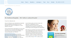 Desktop Screenshot of dr-babendererde.net