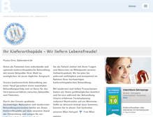 Tablet Screenshot of dr-babendererde.net